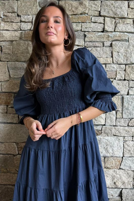 Paloma Darling Dress Navy